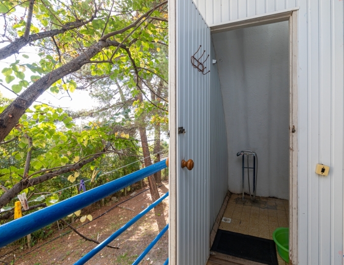 Домик 4-местный 1-комнатный номер Эконом ("Бочка") - Пансионат «Солнечный» Холодная речка