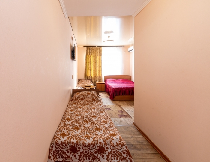 Стандарт 4-местный 1-комнатный в корпусе на территории - Пансионат «Солнечный» Холодная речка