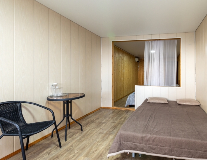 Студия 4-местный 2-комнатный Студио в 2-х этажном корпусе на пляже - Пансионат «Солнечный» Холодная речка